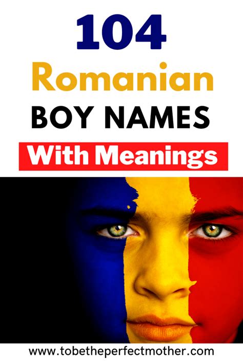 tudor romanian name|romanian names for boys.